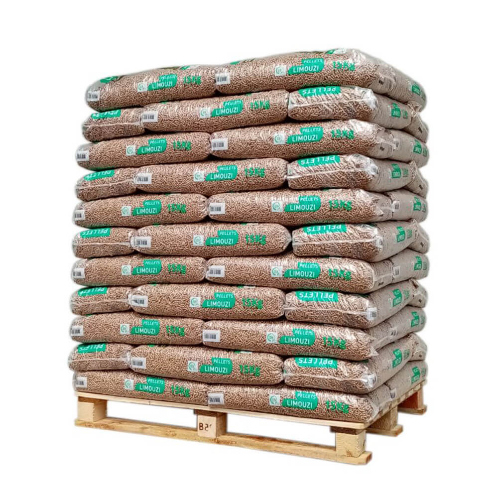 Pellet Bosque Verde – Palet de 70 sacos de 15 kg