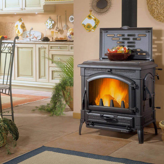 Estufa de leña Isotta con cerchi Evo 14,5kW