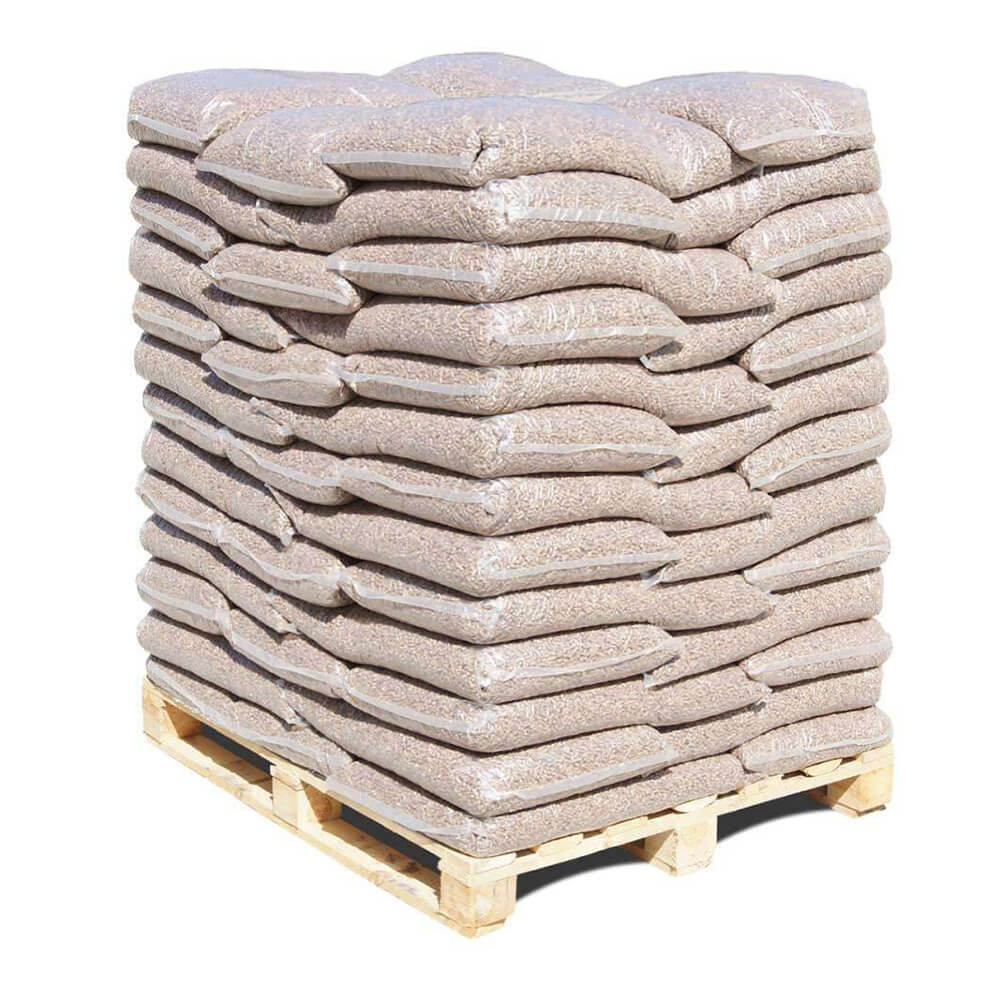 Pellets de madera Din Plus – 75 bolsas x 10 kg