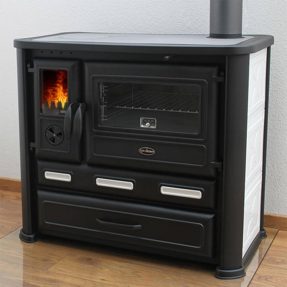 Estufa de leña Aciaju de 9 kW